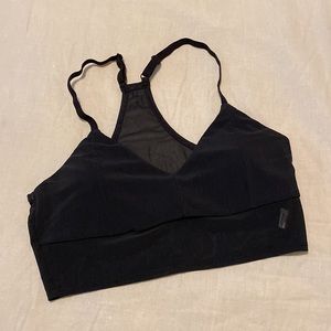 Fabletics Black Sports Bra Med
